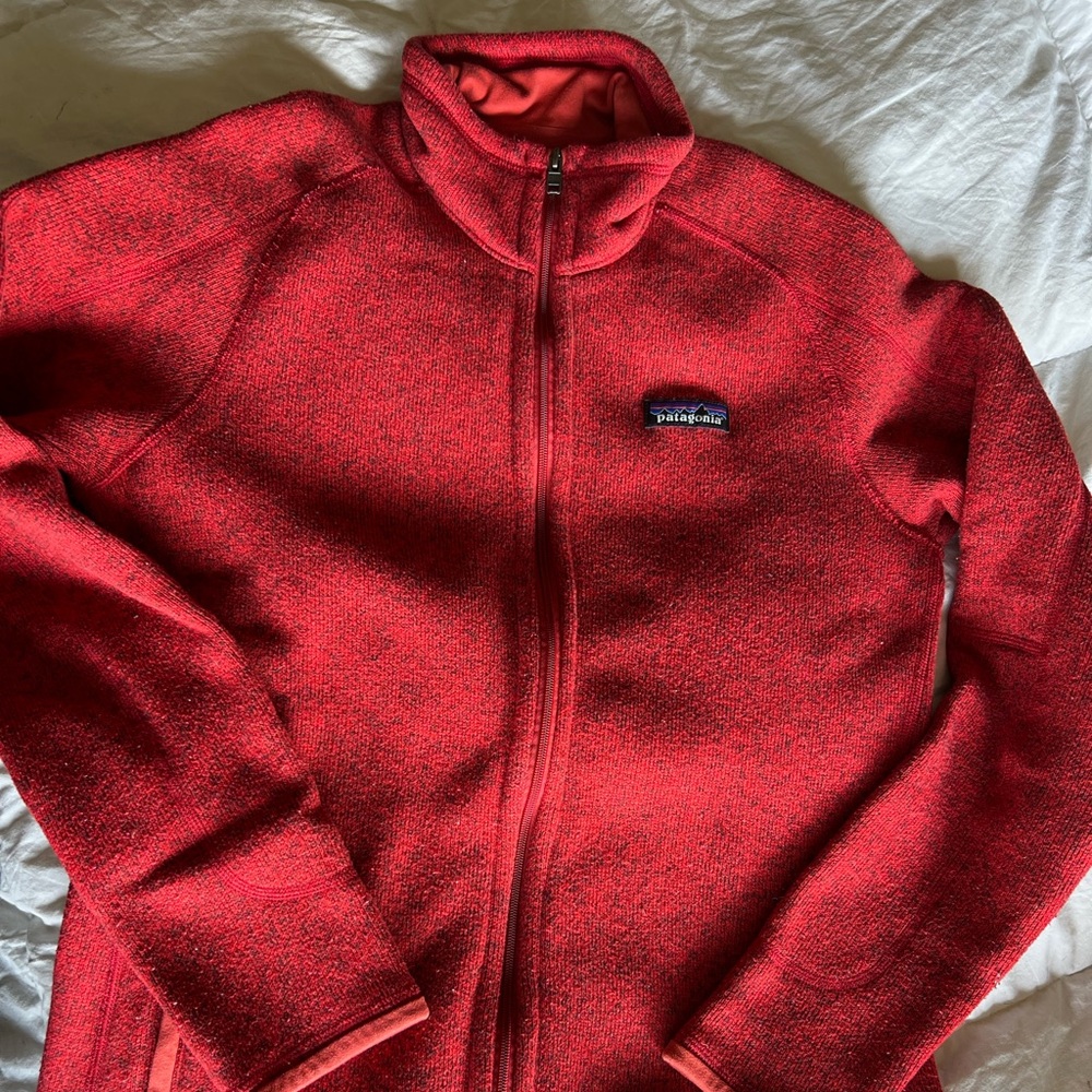 Red patagonia better sweater